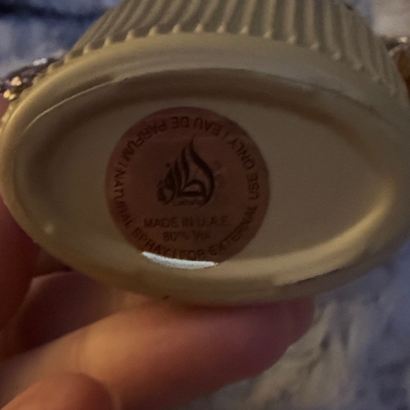 Gold and Jewel-Embellished Perfume Bottle - Picture 5 of 5